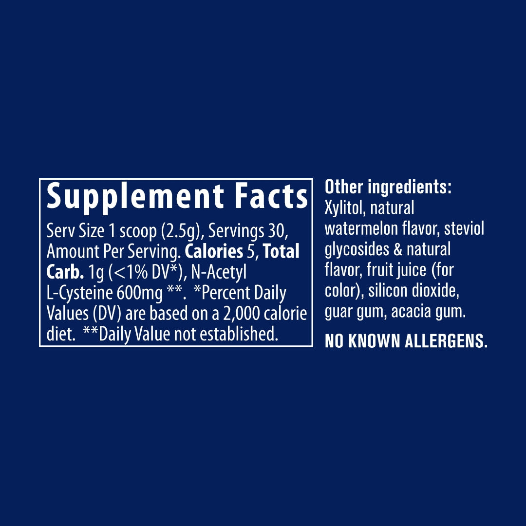 N-Acetyl L-Cysteine - NAC Amino Acid Powder Supplement