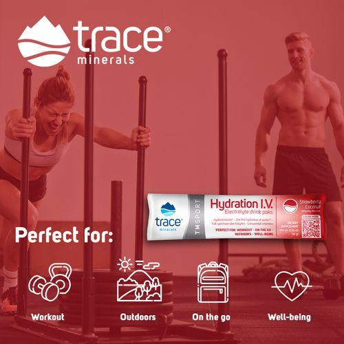 Hydration I.V. Electrolyte Strawberry Coconut - Trace Minerals